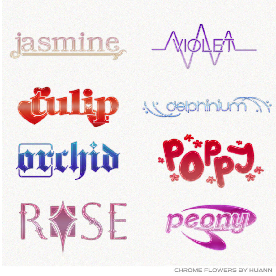 chrome flowers (2023)